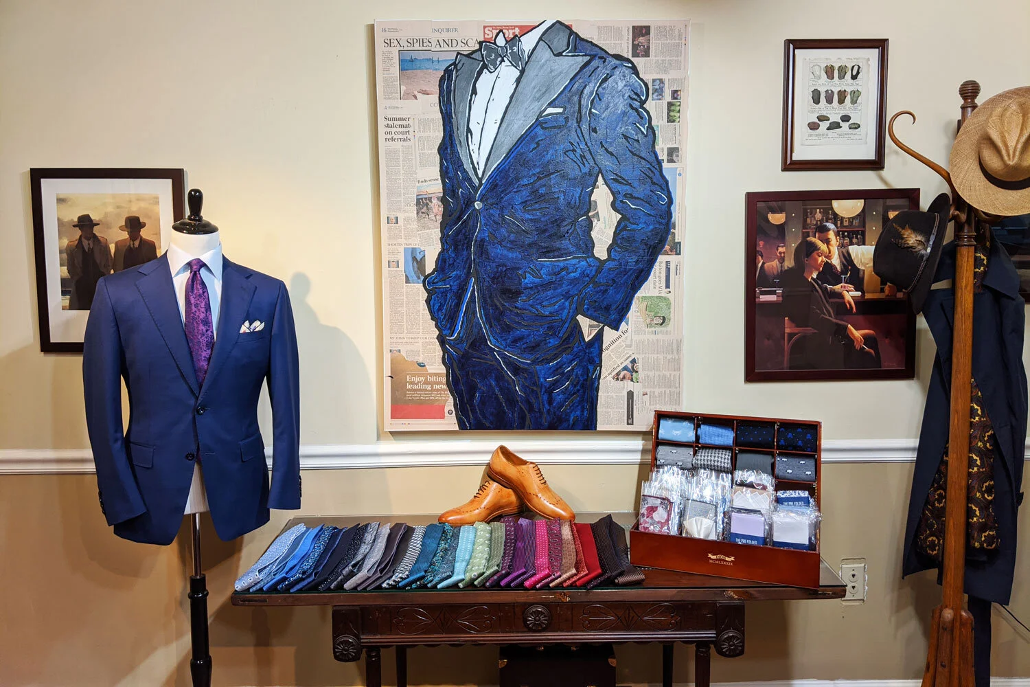 Inside Arron's showroom in Tallahassee