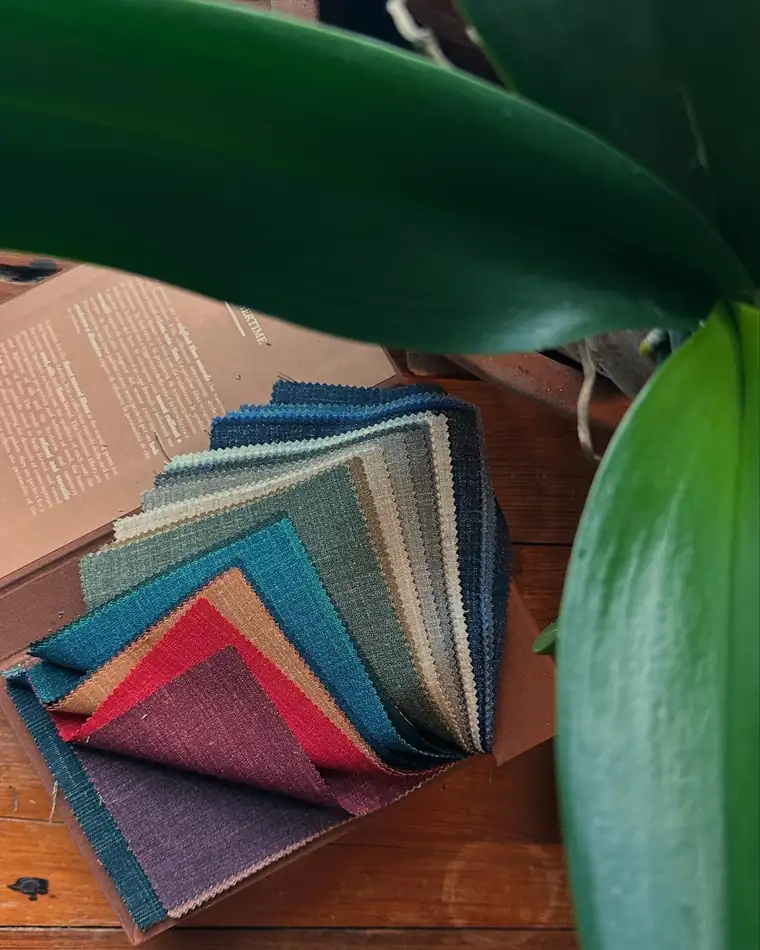Loro Piana Summertime swatch book